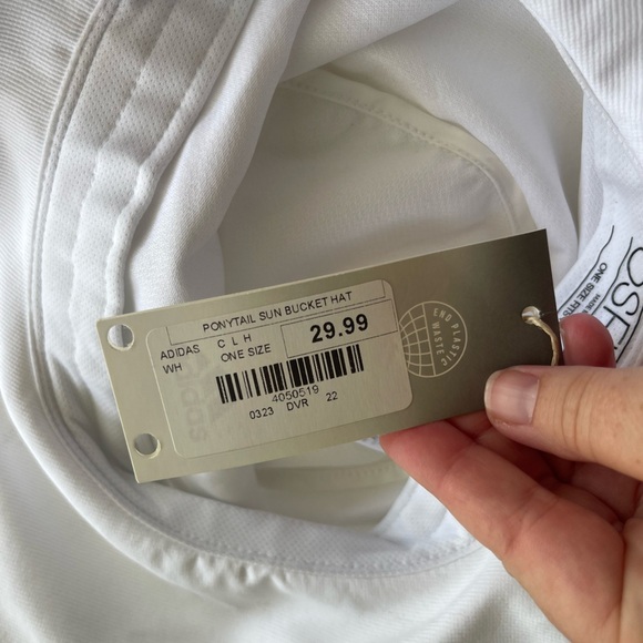 Adidas golf nwt white pony sun bucket hat - Picture 6 of 8